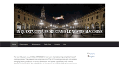 Desktop Screenshot of chiesaartorige.com